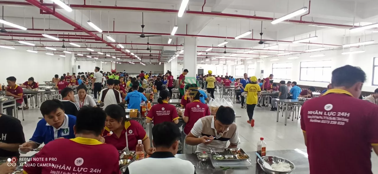 Quy trình suất ăn công nghiệp