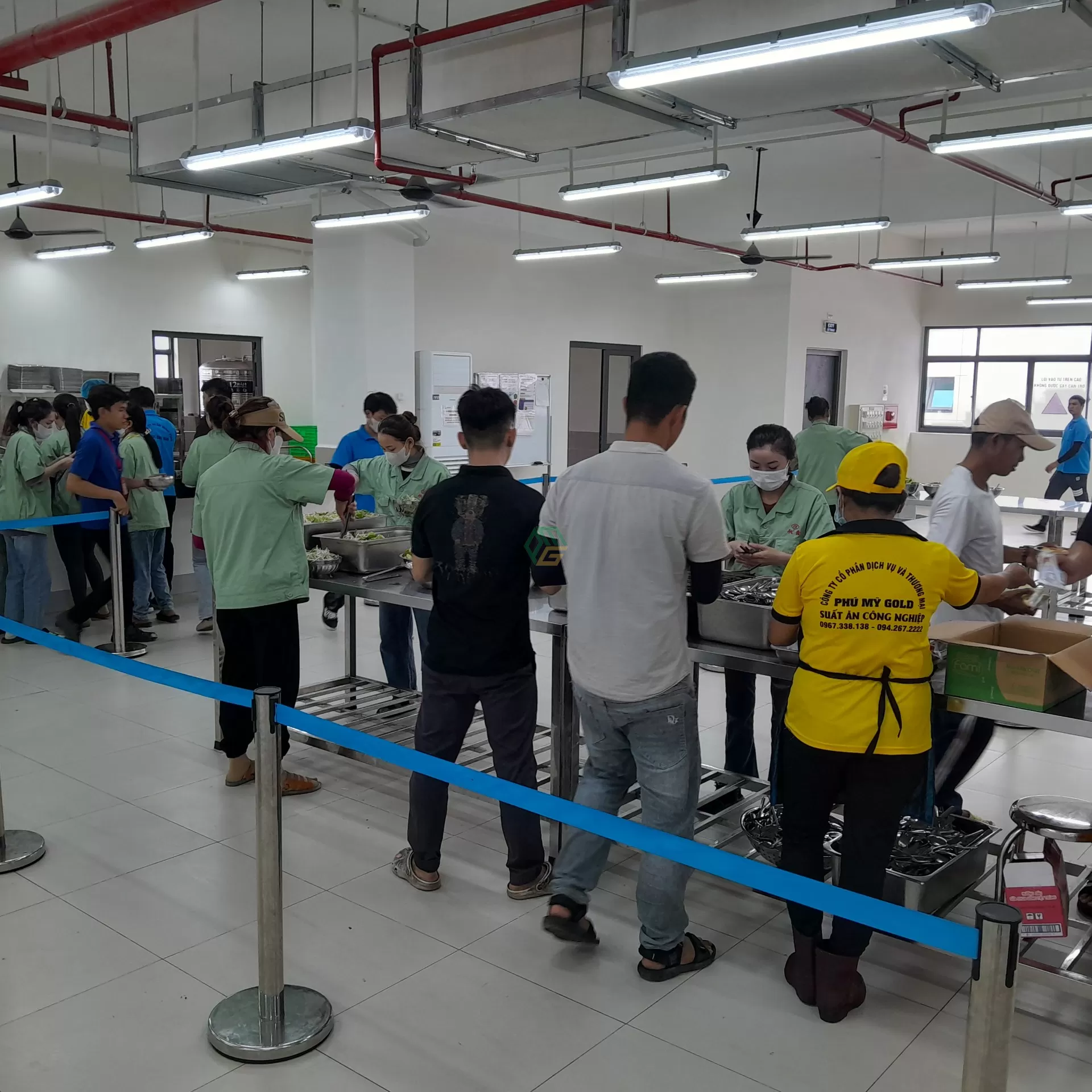 Cung cấp suất ăn cho công ty Coretronic Bà Rịa