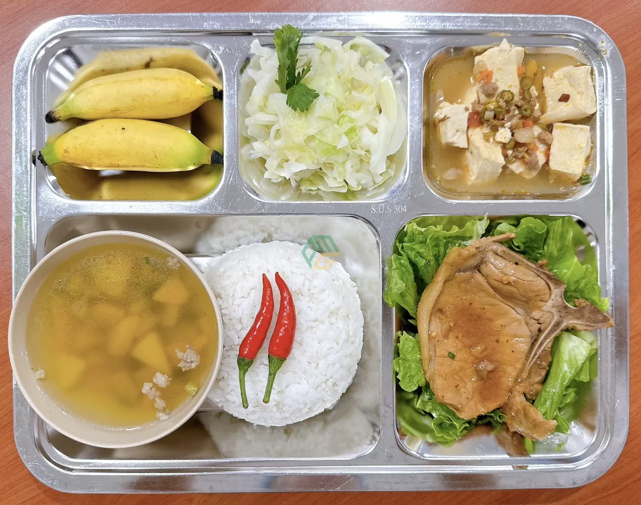 Thực đơn suất ăn công nghiệp khoa học