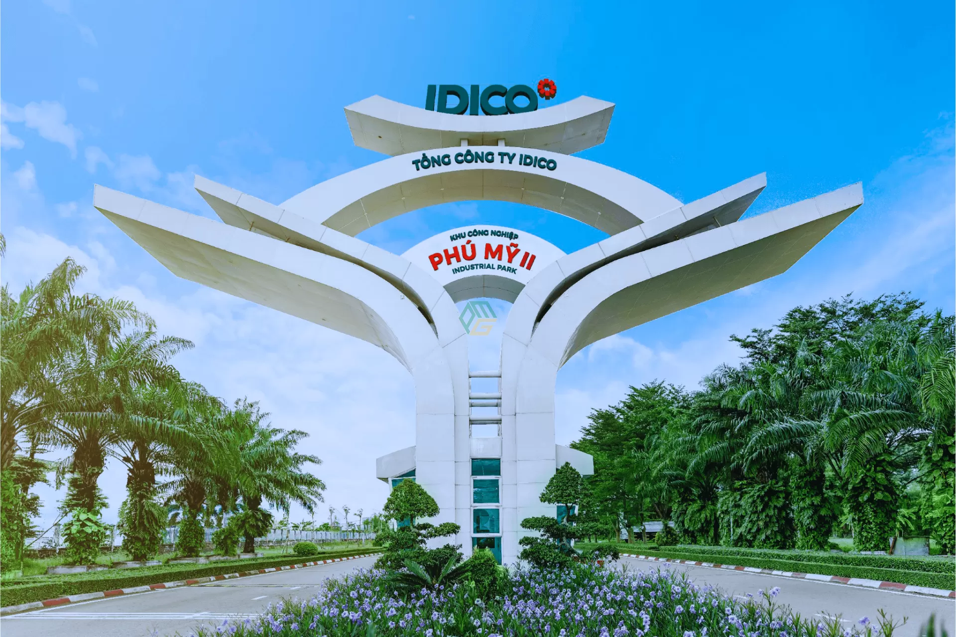 Cổng chào khu công nghiệp phú mỹ bà rịa