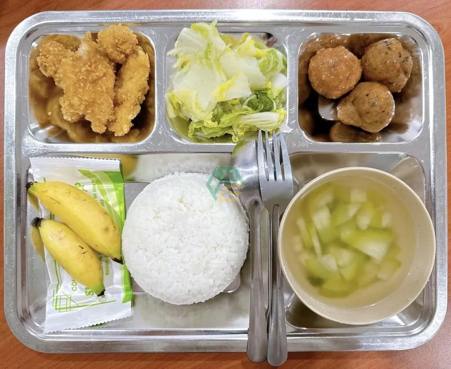 Suất ăn công nghiệp 30k tại Bà Rịa
